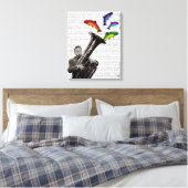 トゥバと魚 キャンバスプリント (インサイチュ (寝室))