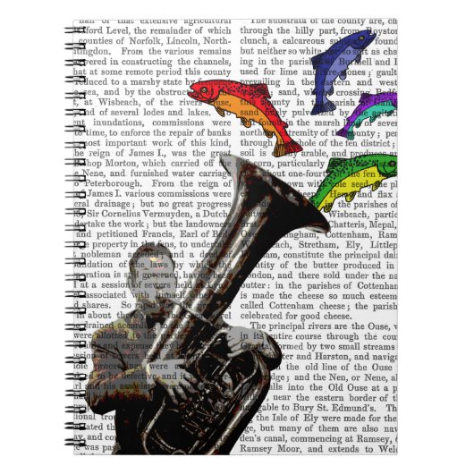 トゥバと魚 ノートブック (正面)