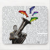 トゥバと魚 マウスパッド (正面)