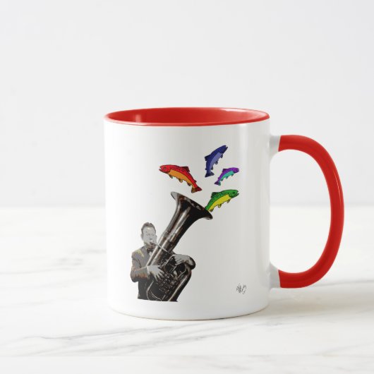 トゥバと魚 マグカップ (右)