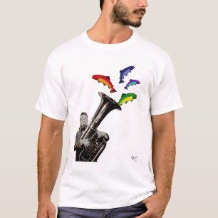 トゥバと魚 Tシャツ