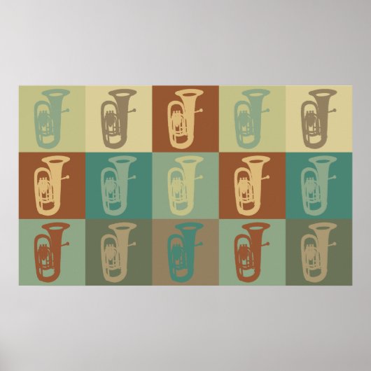 トゥバアポップ・アートのート ポスター (正面)