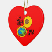 トゥバソロス セラミックオーナメント (左)