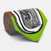 トゥバタイパンチのカラー ネクタイ (ロール)