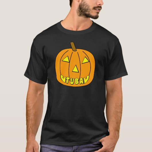トゥバハロウィーンパンプキン Tシャツ (正面)