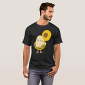 トゥバプレーヤーエッグヘッド Tシャツ (正面フル)