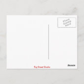 トゥバヘッドメモリポンチャートレインビーチ ポストカード (裏面)