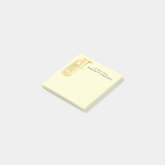 トゥバミュージシャンバンド先生ポストイットノート ポストイット (アングル)