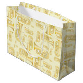 トゥバミュージシャンバンド先生ラージ抱き枕 ラージペーパーバッグ (裏面アングル)