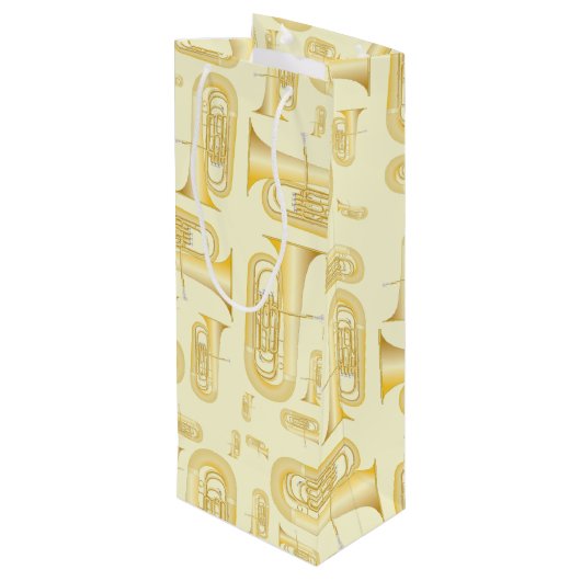 トゥバミュージシャンバンド先生ワイン抱き枕 ワインギフトバッグ (裏面アングル)