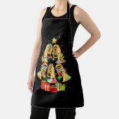 トゥバメリークリスマスツリークリスマスライト周りM エプロン (インサイチュ)