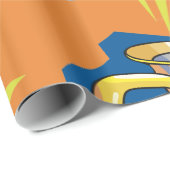 トゥバ楽器光沢ラッピング紙 ラッピングペーパー (ロールコーナー)