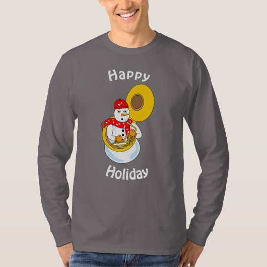 トゥバ雪だるま Tシャツ (正面)