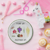 トゥビシュバト ペーパープレート (パーティー)