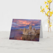 トゥファのフォーメーションMono Lake カード (黄色い花)