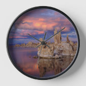 トゥファのフォーメーションMono Lake 壁時計 (正面)