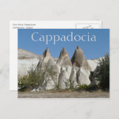 トゥファロックのフォーメーション、カッパドキア、トルコ ポストカード (正面/裏面)