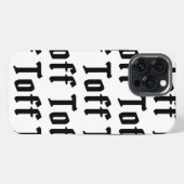 トゥフ iPhoneケース (裏面横)