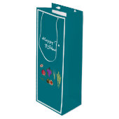 トゥブシャバット ワインギフトバッグ (正面アングル)