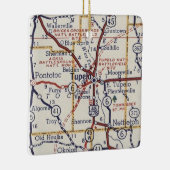 トゥペロMSヴィンテージマップ セラミックオーナメント (右)