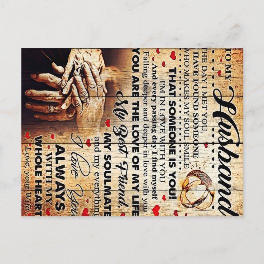 トゥマイホーンデザイン |ラブレター贈り物 案内ポストカード (正面)