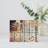 トゥマイホーンデザイン |ラブレター贈り物 案内ポストカード (スタンド正面)