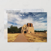 トゥマカコリミッション教会国立歴史公園 ポストカード (正面/裏面)