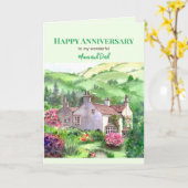 トゥムームとパパオンアニバーサリーライダル山ガーデン カード (黄色い花)