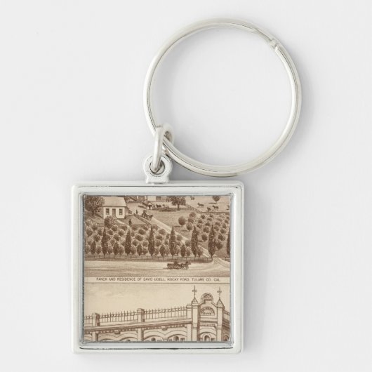 トゥラレ郡銀行 キーホルダー (正面)