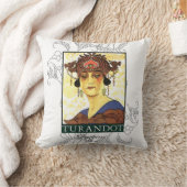 トゥランドットオペラ クッション (ブランケット)