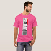 トゥリントリノトレンイタリアエアポー国際的トルガ Tシャツ (正面フル)