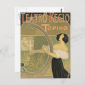 トゥリン王室のオペラハウス ポストカード (正面/裏面)