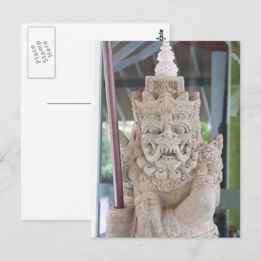 トゥリ像 ポストカード (正面/裏面)