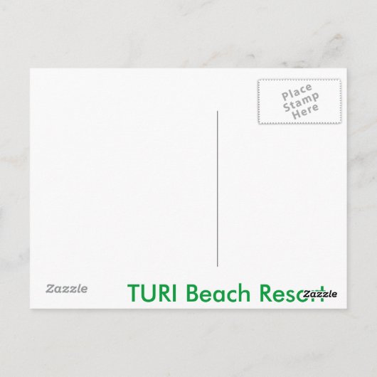 トゥリ像 ポストカード (裏面)