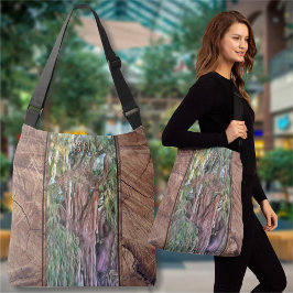 トゥルオアハカOAX1のモノグラムツリー クロスボディバッグ