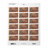 トゥルオアハカOAX1アドレスのツリー ラベル (フルシート)