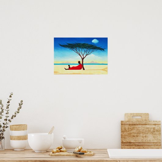 トゥルカナ1994日午後 ポスター (キッチン)