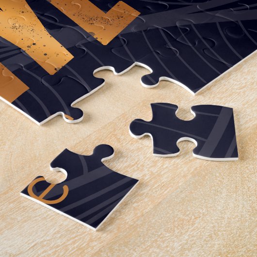 トゥルキイェイイスタンブールヴィンテージ国旗トルコ土産 ジグソーパズル (側面)