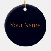 トゥルキイェイイスタンブールヴィンテージ国旗トルコ土産 セラミックオーナメント (裏面)