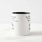 トゥルキイェースミナースルタンメメットファティ引用文 ツートーンマグカップ (中央)