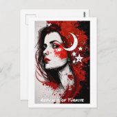 トゥルキエ共和国はがき – World of Women ポストカード (正面/裏面)