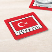 トゥルキエ スクエアペーパーコースター (アングル)