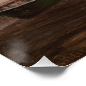 トゥルクの川のオーラの眺め ポスター (コーナー)