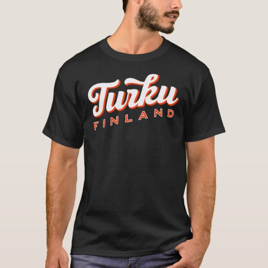 トゥルクフィンランド Tシャツ (正面)