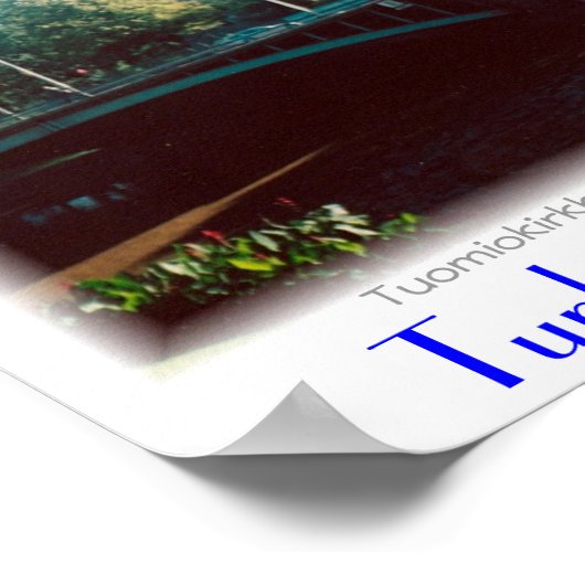 トゥルク大聖堂 ポスター (角)