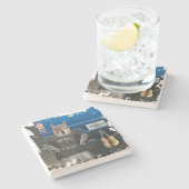 トゥルクNutz – リスおもしろいトトラックナット ストーンコースター (横)