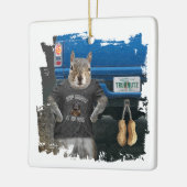 トゥルクNutz – リスおもしろいトトラックナット セラミックオーナメント (左)