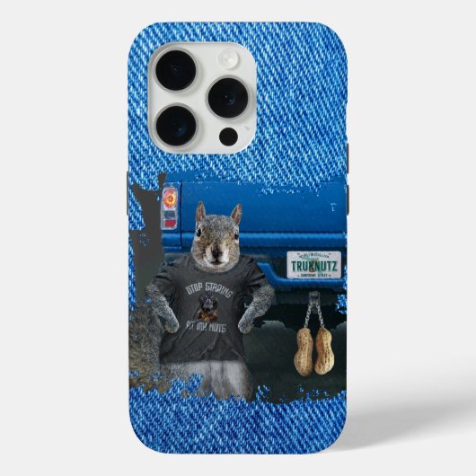 トゥルクNutz – リスおもしろいトトラックナット Case-Mate iPhoneケース (裏面)