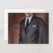 トゥルグッドマーシャルポートレートバイベッツィグレイブスレイノー ポストカード (正面/裏面)