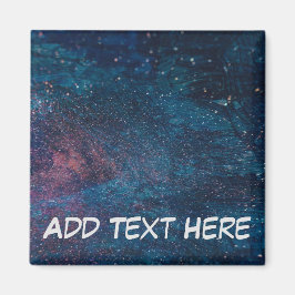 トゥルコーズ銀河系絵を描スパークル マグネット